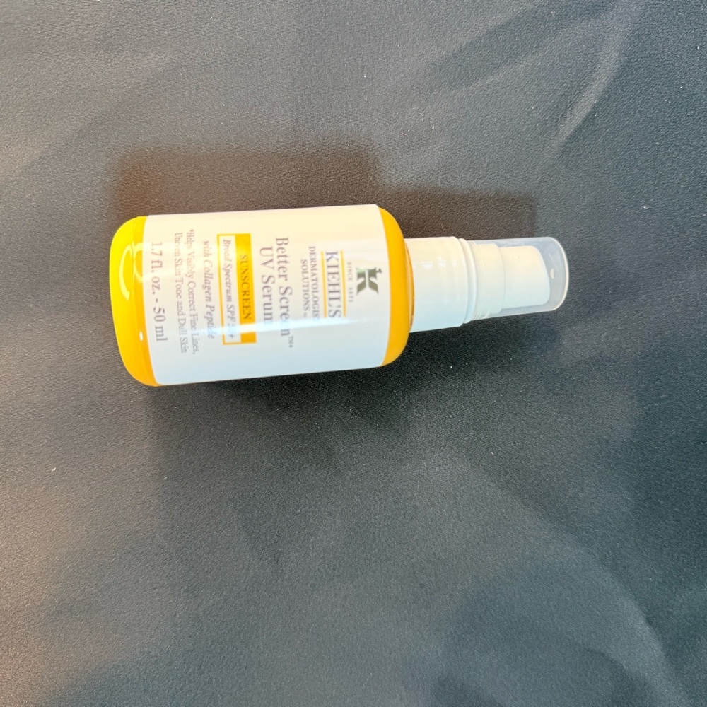 Kiehls better screen UV serum sunscreen spf50 with collagen peptide 50ml